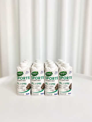 셀렉스스포츠 셀렉스 스포츠 드링크 초콜릿 _ 330ml x 12팩 — 5점을 준 리뷰어가 2020년 11월 올린 사용 사진