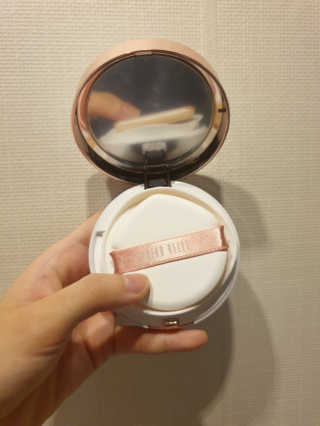 디어벨르 크림쿠션 DEAR BELLE CREAM COUSION — 5점을 준 리뷰어가 2020년 9월 올린 사용 사진