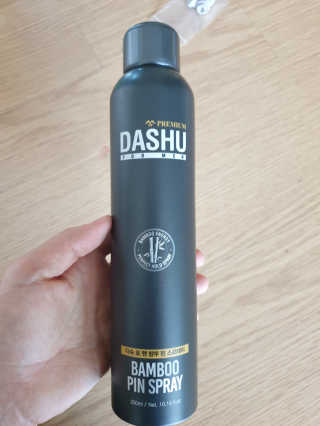 다슈코리아 다슈 포 맨 프리미엄 밤부 핀 스프레이 300ml — 4점을 준 리뷰어가 2020년 5월 올린 사용 사진