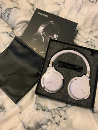 SEVIZ Bluetooth Headphones 10 3color — 5점을 준 리뷰어가 2020년 8월 올린 사용 사진