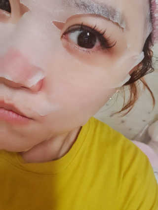 리더스코스메틱 리더스 메디유 아미노 모이스처 마스크 — 5점을 준 리뷰어가 2020년 5월 올린 사용 사진