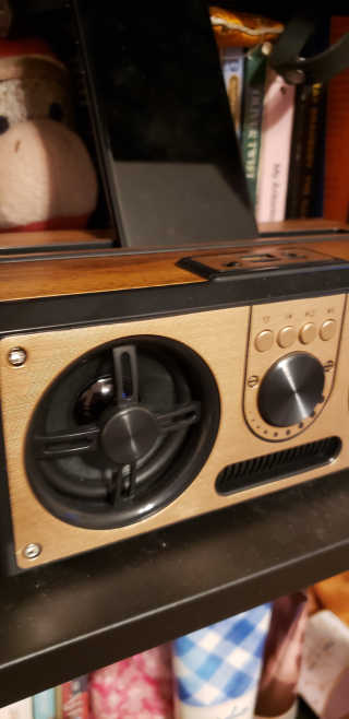SEVIZ RETRO20W 레트로 블루투스 스피커 — 5점을 준 리뷰어가 2020년 6월 올린 사용 사진