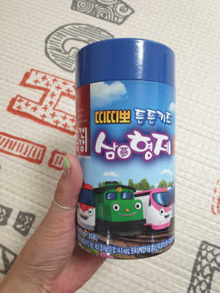 홍건강 띠띠뽀 튼튼키즈 삼형제 1~3단계 10g x 30포 — 5점을 준 리뷰어가 2020년 5월 올린 사용 사진