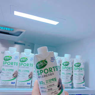 셀렉스스포츠 셀렉스 스포츠 드링크 초콜릿 _ 330ml x 12팩 — 5점을 준 리뷰어가 2020년 11월 올린 사용 사진