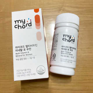 JW중외제약 마이코드 멀티비타민미네랄 포 우먼 — 5점을 준 리뷰어가 2020년 7월 올린 사용 사진