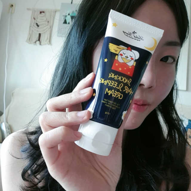 쇼킹헤어슬리핑크림(애칭_에그모닝) 리뷰 사진