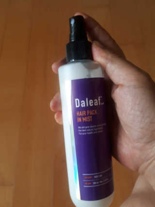 달리프 글램 헤어팩 인미스트 200ml — 5점을 준 리뷰어가 2020년 8월 올린 사용 사진