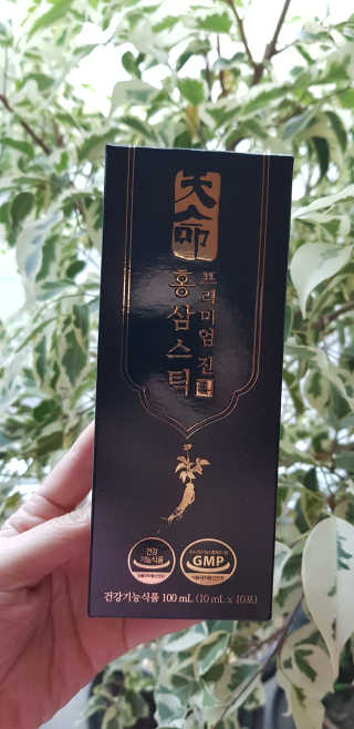 헬스업_천명진프리미엄홍삼스틱_10ml x 30포 — 5점을 준 리뷰어가 2020년 11월 올린 사용 사진