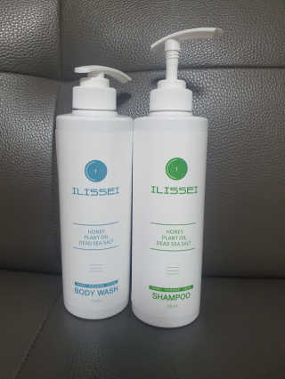 일리세이 허니 샴푸 500ml + 허니 바디워시 500ml 세트 — 5점을 준 리뷰어가 2020년 4월 올린 사용 사진