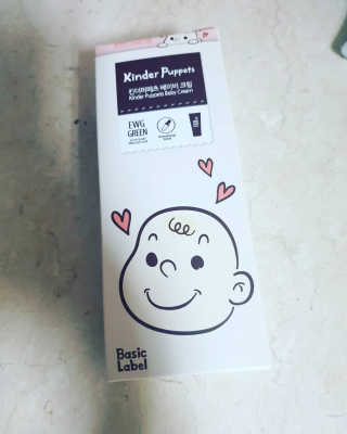 킨더퍼페츠 베이비크림 180ml — 5점을 준 리뷰어가 2020년 9월 올린 사용 사진