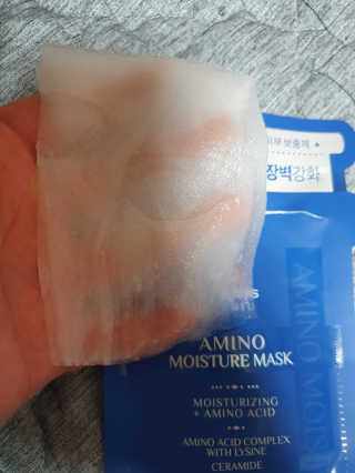 리더스코스메틱 리더스 메디유 아미노 모이스처 마스크 — 5점을 준 리뷰어가 2020년 5월 올린 사용 사진