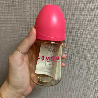 유비맘 PPSU 젖병 노꼭지_200ml_컬러 랜덤 발송 — 5점을 준 리뷰어가 2020년 9월 올린 사용 사진