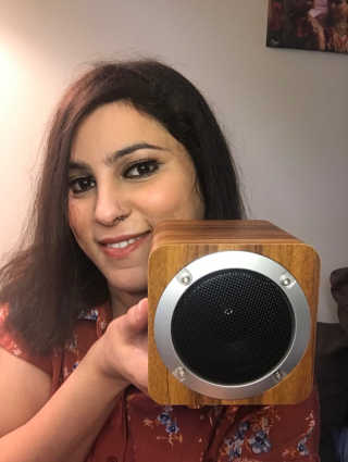SEVIZ MINI10W 레트로 블루투스 스피커 — 5점을 준 리뷰어가 2020년 8월 올린 사용 사진