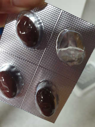 조은약초 꿀잠큐어 제주 감태추출물 감태정 600mg — 3점을 준 리뷰어가 2020년 5월 올린 사용 사진