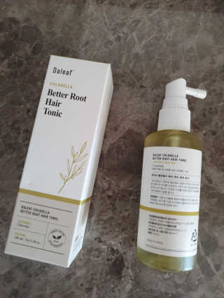 달리프 클로렐라 베러 루트 헤어토닉 100ml — 4.5점을 준 리뷰어가 2020년 10월 올린 사용 사진