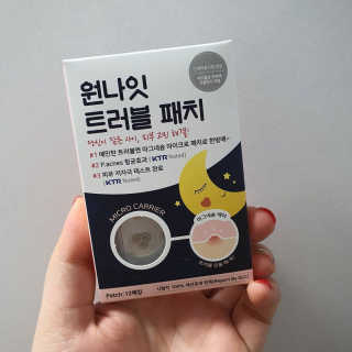 스노우투플러스 원나잇 트러블 패치 — 5점을 준 리뷰어가 2020년 8월 올린 사용 사진