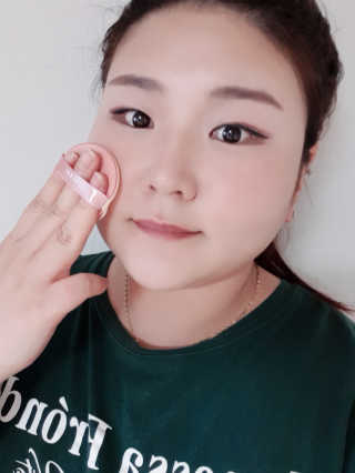 세렌디뷰티 레드 프로폴리스 하이 커버링 트리플 쿠션 — 5점을 준 리뷰어가 2020년 6월 올린 사용 사진