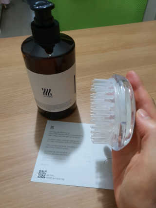 에이처드 유산균 탈모 샴푸 500ml — 5점을 준 리뷰어가 2020년 9월 올린 사용 사진