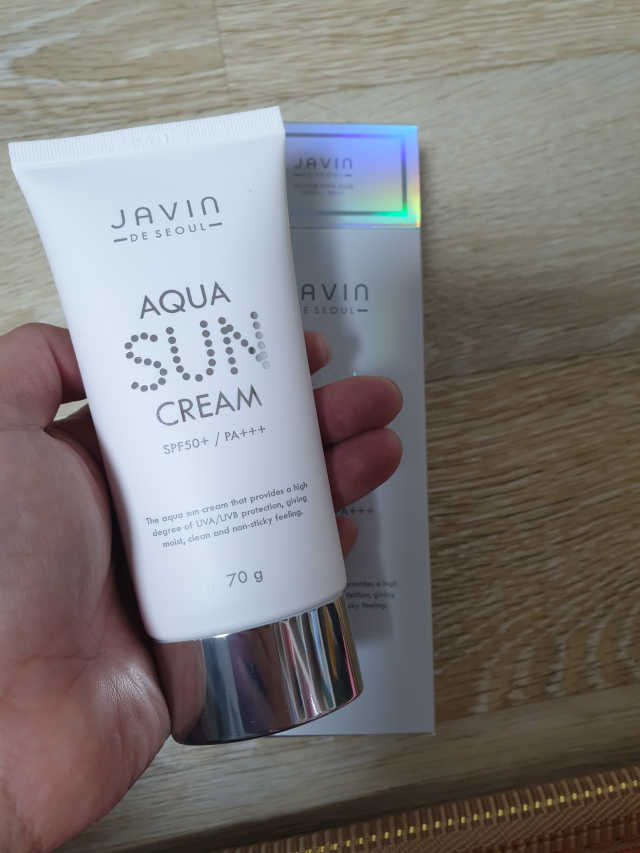 아쿠아 선크림 리뷰 사진