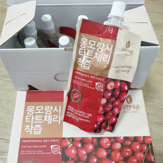 자연에온 몽모랑시 타트체리 착즙 100mL 10개입 2BOX — 5점을 준 리뷰어가 2020년 11월 올린 사용 사진