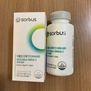 소버스 식물성 오메가3 DHA 600 — 4점을 준 리뷰어가 2020년 4월 올린 사용 사진