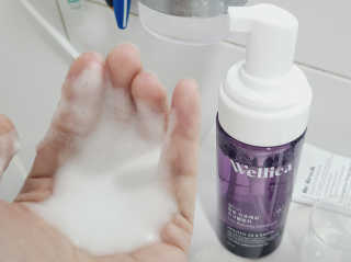 웰리카_V CARE 웰리카 락토 리프레싱 이너클렌저 — 5점을 준 리뷰어가 2020년 11월 올린 사용 사진