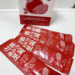 조은약초 석류콜라겐 석류즙 석류쪼옥 젤리 스틱 15포 x 20g — 5점을 준 리뷰어가 2020년 7월 올린 사용 사진