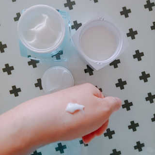 델라본 마린 콜라겐 수분크림 — 5점을 준 리뷰어가 2020년 7월 올린 사용 사진