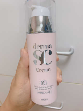 derma SC-Cream 더마에스씨 크림 100ml — 5점을 준 리뷰어가 2020년 5월 올린 사용 사진