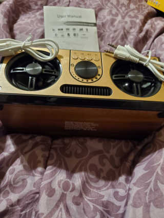 SEVIZ RETRO20W 레트로 블루투스 스피커 — 5점을 준 리뷰어가 2020년 6월 올린 사용 사진
