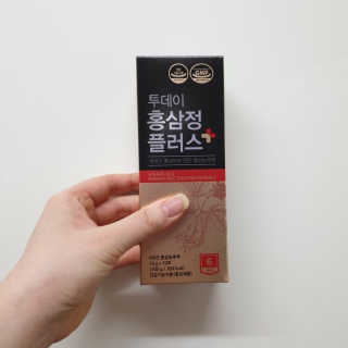 서울약사신협_투데이홍삼정플러스스틱_10g x 30포 — 5점을 준 리뷰어가 2020년 12월 올린 사용 사진