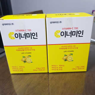 이너미인 VITAMIN-C 700 — 5점을 준 리뷰어가 2020년 10월 올린 사용 사진