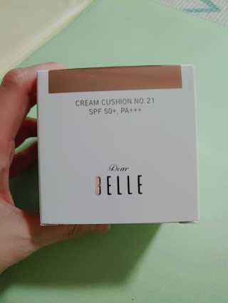 디어벨르 크림쿠션 DEAR BELLE CREAM COUSION — 5점을 준 리뷰어가 2020년 8월 올린 사용 사진