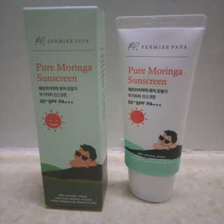 fermierpapa 모 링가 무기질 차 에센스 자외선 차단제 SPF50 + PA +++ 50g — 4점을 준 리뷰어가 2020년 12월 올린 사용 사진