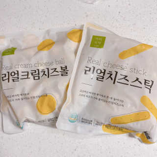 가치식탁 리얼치즈스틱, 리얼크림치즈볼 — 5점을 준 리뷰어가 2020년 8월 올린 사용 사진