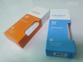 [후르디아] 혼합자차 선 에센스+톤업 선크림 2종 — 5점을 준 리뷰어가 2020년 8월 올린 사용 사진