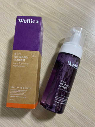 웰리카_V CARE 웰리카 락토 리프레싱 이너클렌저 — 4점을 준 리뷰어가 2020년 12월 올린 사용 사진