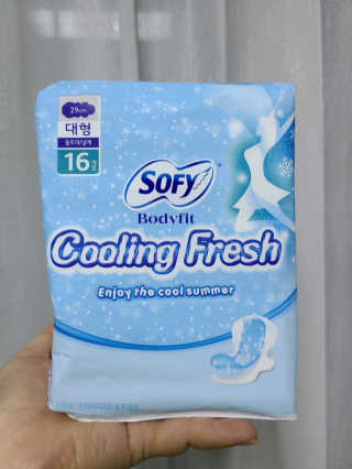 LG유니참 쏘피SOFY [SOFY] 바디피트 쿨링프레쉬 — 4점을 준 리뷰어가 2020년 6월 올린 사용 사진