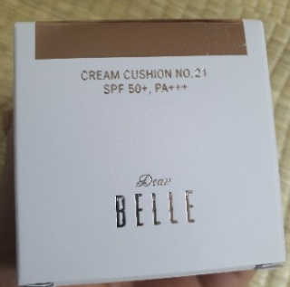 디어벨르 크림쿠션 DEAR BELLE CREAM COUSION — 4점을 준 리뷰어가 2020년 8월 올린 사용 사진