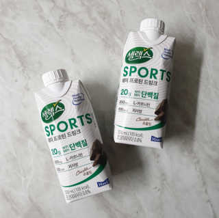 셀렉스스포츠 셀렉스 스포츠 드링크 초콜릿 _ 330ml x 12팩 — 5점을 준 리뷰어가 2020년 11월 올린 사용 사진