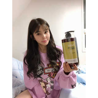 달리프 진저 베러 퍼퓸 탈모 완화 샴푸 1000ml 향 3종 — 4.5점을 준 리뷰어가 2020년 12월 올린 사용 사진