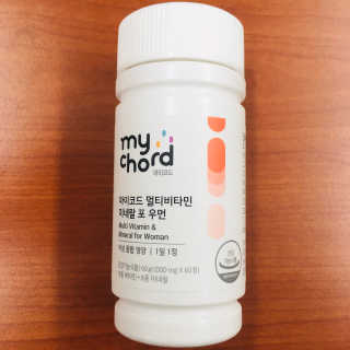 JW중외제약 마이코드 멀티비타민미네랄 포 우먼 — 4.5점을 준 리뷰어가 2020년 9월 올린 사용 사진