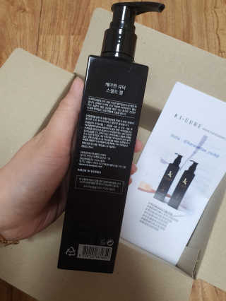 [두피헤어 트리트먼트] 케이원큐어 스켈프 젤 270ml — 5점을 준 리뷰어가 2020년 9월 올린 사용 사진