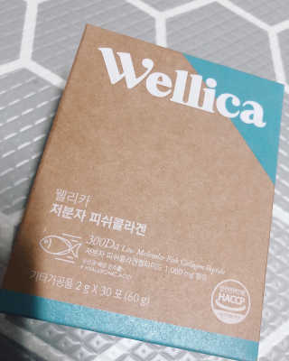웰리카 저분자 피쉬 콜라겐 — 5점을 준 리뷰어가 2020년 12월 올린 사용 사진