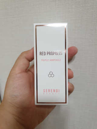 세렌디뷰티 레드 프로폴리스 트리플 앰플 — 4점을 준 리뷰어가 2020년 6월 올린 사용 사진