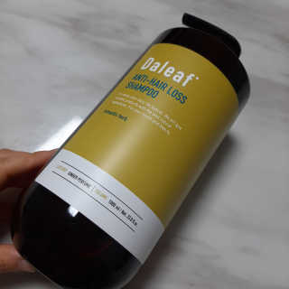 달리프 진저 베러 퍼퓸 탈모 완화 샴푸 1000ml 향 3종 — 5점을 준 리뷰어가 2020년 11월 올린 사용 사진