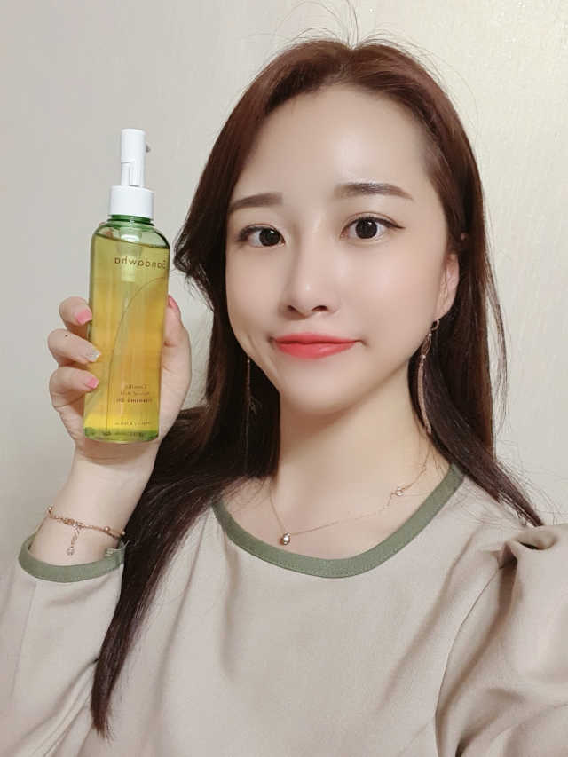 산다화 순한 클렌징 동백 오일 200ml 리뷰 사진