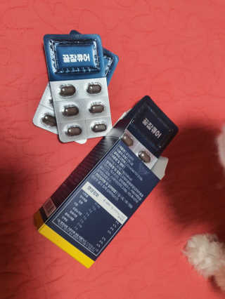 조은약초 꿀잠큐어 제주 감태추출물 감태정 600mg — 3점을 준 리뷰어가 2020년 5월 올린 사용 사진