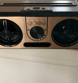 SEVIZ RETRO20W 레트로 블루투스 스피커 — 5점을 준 리뷰어가 2020년 7월 올린 사용 사진