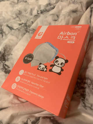 SOOMLAB Mask Kids - Airbon — 5점을 준 리뷰어가 2020년 9월 올린 사용 사진